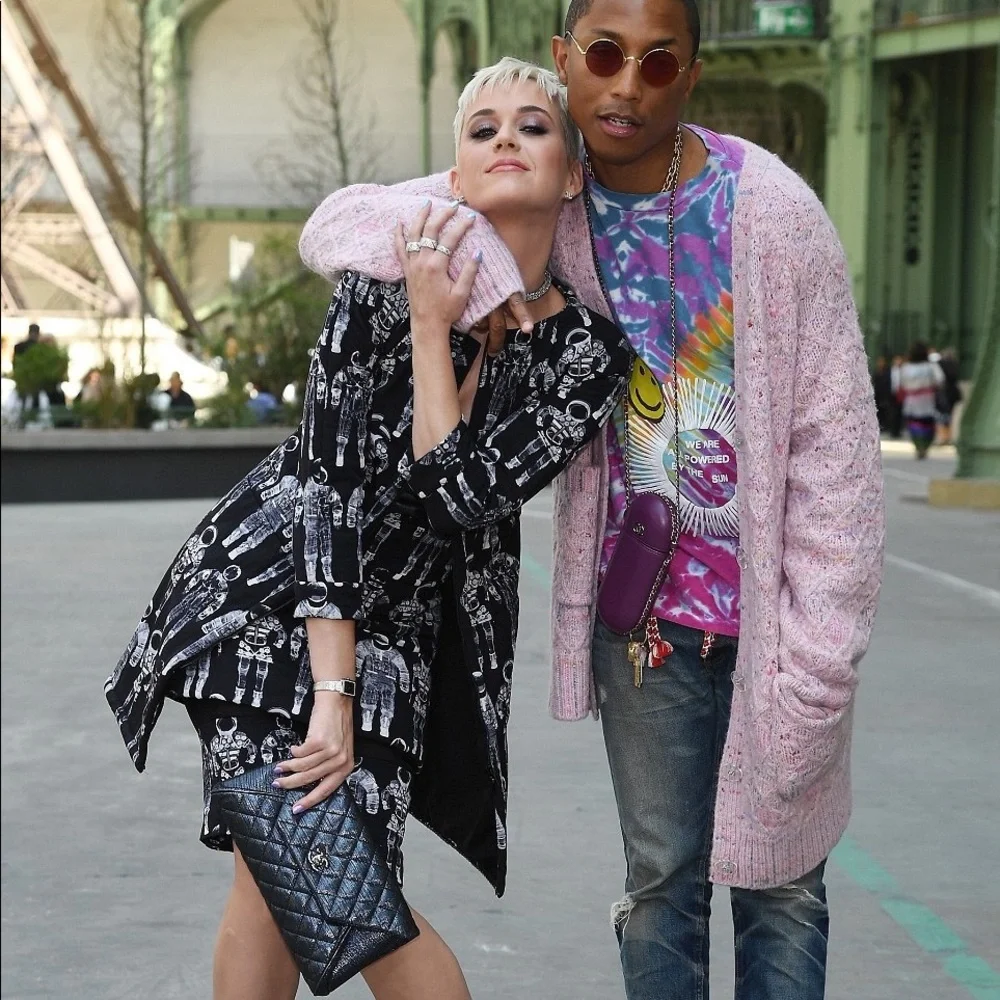 Chanel multicolor sequin sweater